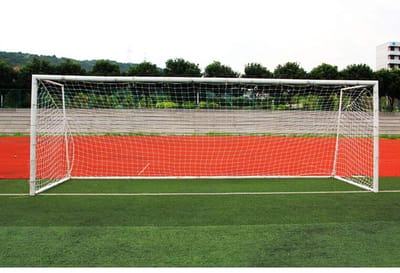 Dailygoods - Voetbaldoelnet Full Size - Polyethyleen Trainingsnetten voor Voetbaldoelen