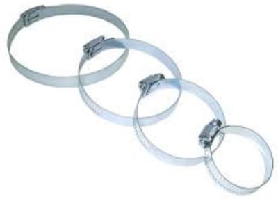 Benson 4-delige set slangklemmen - Jumbo afmetingen - Bandbreedte 14 mm