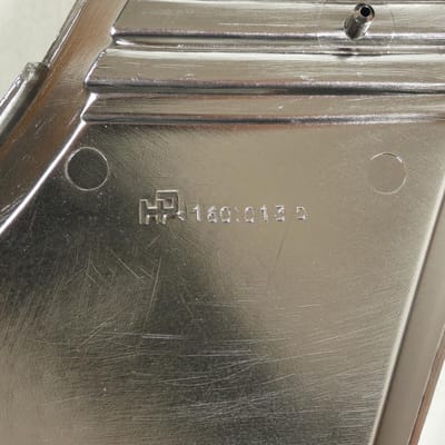 Trappe Générique pour Mobylette Peugeot 50 103 Vogue porte chromé / HP 160.013D E Neuf