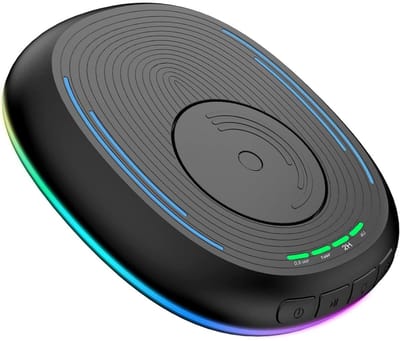GELLDG Muismagneet - USB-interface - Compatibel met pc en Mac - Met timer - Handig om te voorkomen dat het computerscherm in de slaap-/ruststand gaat - En moeilijk te detecteren - Zwart