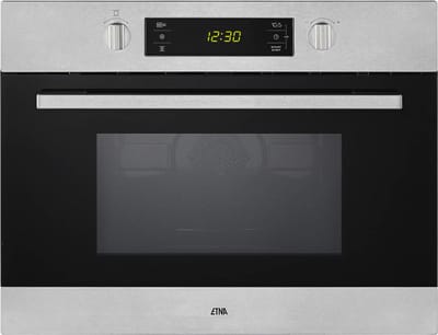 ETNA CM244RVS - Inbouw Combi-Magnetron - 44L - Magnetron, Oven en Grill - 20 Automatische Programma's - RVS - Kinderslot - 36 cm Draaiplateau