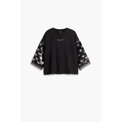 Meisjes-T-shirt met lange mouwen Desigual Planet