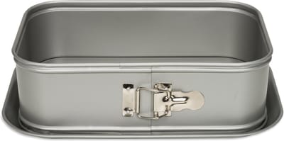 Patisse Springvorm met Hoge Rand - Rechthoekig - 28x18 cm - Hoge Taartvorm