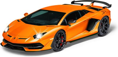 Jamara RC voertuig Auto - 405170 RC Sport Auto Lamborghini Aventador SVJ - Oranje - 2,4GHz RC Model Kant en Klaar - 1:14 Bestuurbare Auto