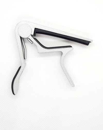 Gitaar Capo Aluminium  / Klem voor Elektrische en Akoestische Gitaren - Zilver