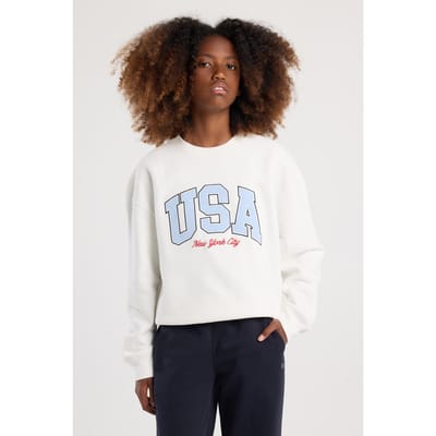America Today Senna Jr Off White Size: 146/152 | Sweaters & Cardigans Outlet | Unisex | Wit
