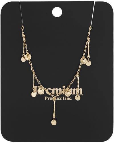 Golden Glimmer Necklace - Gold kleur