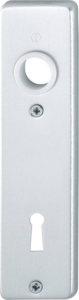 Hoppe Kortschild, aluminium202kp sl56 zilver