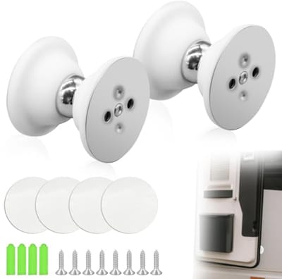 Magnetische Deurvangers - Deurstopper en Deurhouder voor Camper, Boot en Accessoires - 2 Stuks - Geen Boren, Siliconen