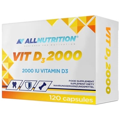 ALLNUTRITION | VIT D3 2000 | 120 Capsules |