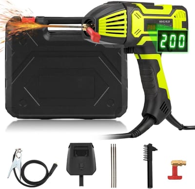 Lifero Hand Lasmachine – Elektrisch Lasapparaat – Handlasmachine – Lasklare Machine – Booglasapparaat - Compact en Lichtgewicht- Groen 4600W
