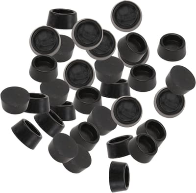 Meubel Voetjes - Stoelpoot Dopjes - Meubels Beschermen - Zonder Krassen - 40 Stuks - Zwart