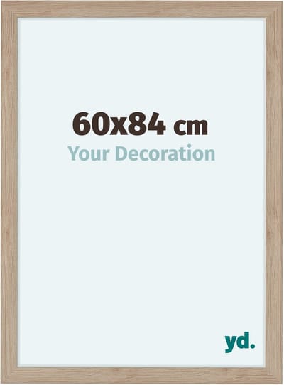 Your Decoration - Fotolijst 60x84 cm - MDF - Eiken Licht - Como