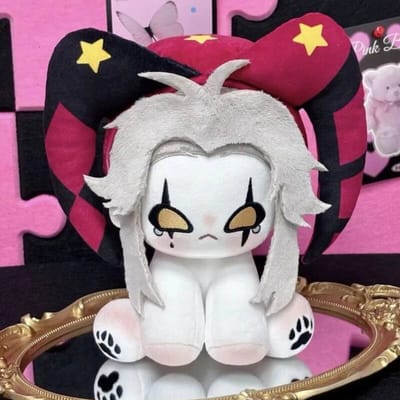 Nieuwe The Freak Circus Pluche Pierrothe de Harlekijn Freaks Pierrot Pluche Anime Accessoires Pluchepop Speeltje Verjaardagscadeau Voor Kind