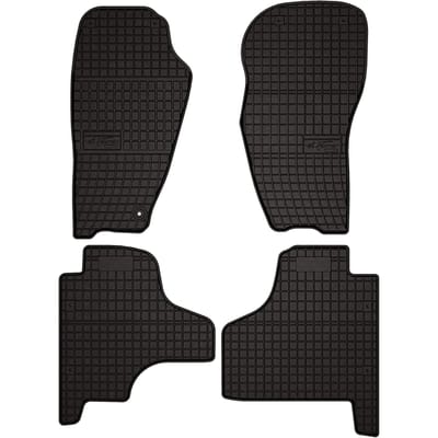 Wielganizator SolidPRO Serie - Auto Vloermatten - Jeep Cherokee IV SUV (2007-2012) - Zwart - Perfecte Pasvorm