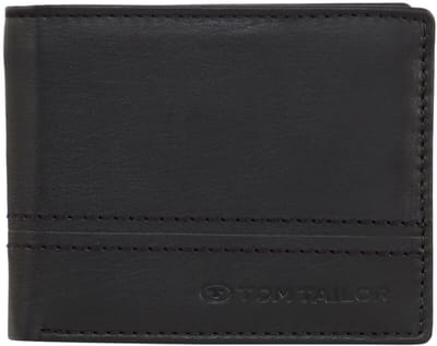 Tom Tailor - TTJERRIE leren portemonnee - Maat ONESIZE - schwarz / black