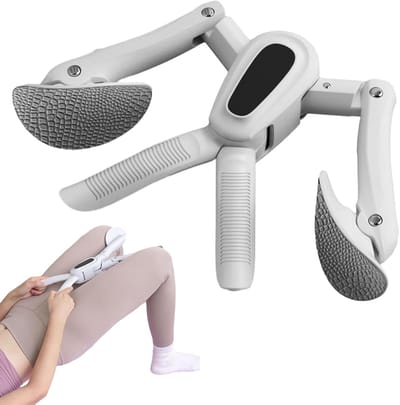 Arm Trainer - Been Oefener - Kracht Opbouwen - Driehoekig Mechanisme - 47.5 cm - Grijs