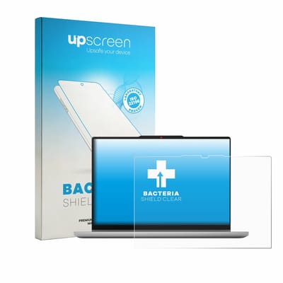 upscreen - Screenprotector voor Lenovo IdeaPad 5a 2-in-1 Gen 11 14" - Folie Beschermfolie transparant antibacterieel