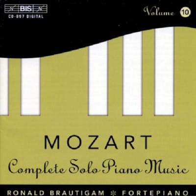 Ronald Brautigam - Mozart: Complete Solo Piano Music Vol 10 (CD)