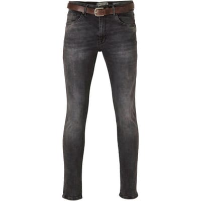 Petrol Industries - Heren Seaham VTG Slim Fit Jeans jeans - Zwart - Maat 30