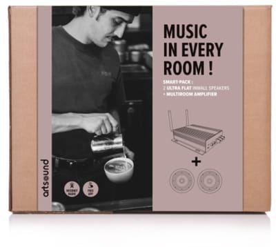 Artsound Smart Pack Flat/FL501 - Zwart/Wit