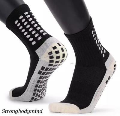 Finnacle - Anti-slip Sportsokken - Zwart - 1 Paar - Ondersteunend - Maat 39/45