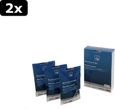 2x Bosch Reiniger Vaatwasser 3x 45 Gram
