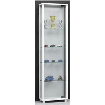 Houten vitrinekast Glazen vitrinekast Staande vitrinekast Edana Mini