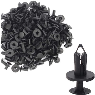 Dailygoods- Bevestigingsclips 120 stuks - Auto Clips - Bumperbescherming - Kunststof - Robuust - Corrosiebestendig - Eenvoudig te installeren - Autoclips