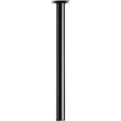 Duraline Meubelpoot Rond Staal 3x40cm Zwart