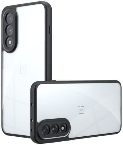 Coverup Hoesje - Geschikt voor OnePlus Nord 5 Hoesje - Coverup Transparante Back Cover met Camera Cover - Transparant