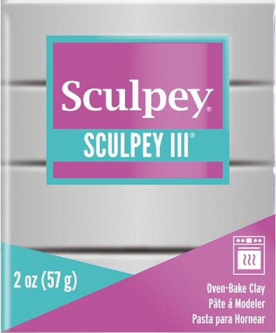 Klei III silver - 57 gr - Sculpey