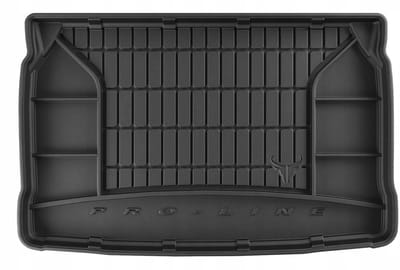 ProLine Automotive Peugeot 207 Serie – Kofferbakmat – TPE Rubber – Organizerfunctie – Hoge Rand