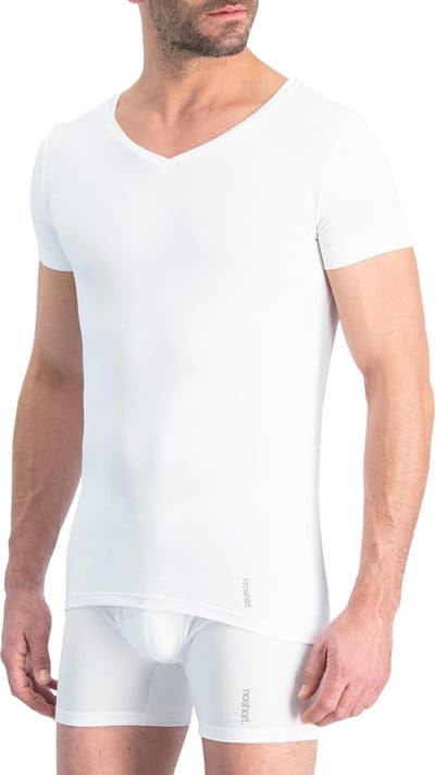Noshirt Original Cotton - Ondershirt - Reguliere V-Hals - Katoen - Wit - S