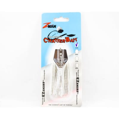 Zman Chatterbait 1/4 oz Zinkend Kunstaas Wit (0010) white