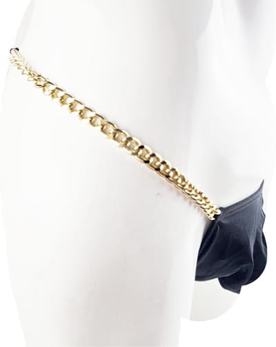 BamBella ® - Slip - maat S/M - ketting Sexy erotische heren onderbroek mannen ketting