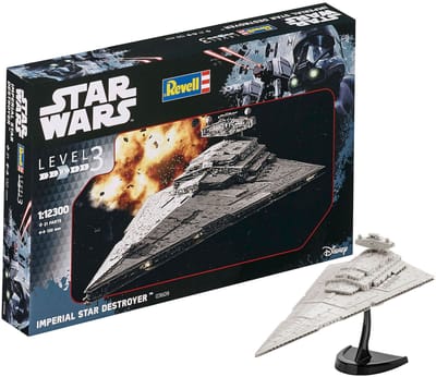 Revell Modelbouwpakket Ruimtevaart - 03609 Star Wars Imperial Star Destroyer Plastic - 1:12300 - Modelbouw