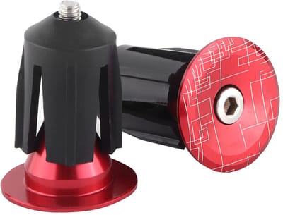 Cosensi- Bar End Pluggen Aluminiumlegering - 2 Stuks - Fietsstuur End Caps - Corrosiebestendig - CNC Precisiebewerking - Geschikt voor Binnendiameter 15,9-21,4 mm - Stuureindpluggen