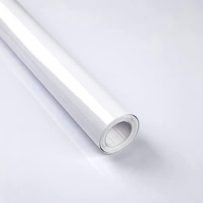Allecto - Witte vinylfolie - Zelfklevende beschermfolie - Waterdicht
