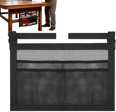 Tennisbal Opbergtas - Balhouder Net - Sportuitrusting Organiseren - Gereedschapsloze Installatie - 40 x 26.5 cm - Zwart