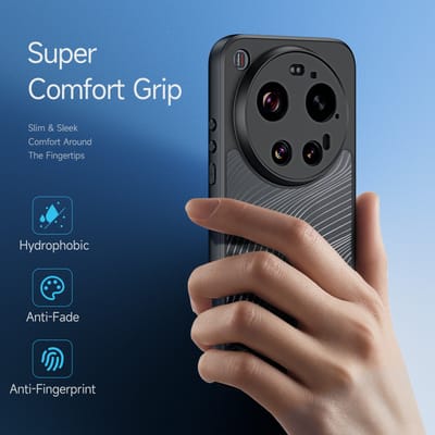 Dux Ducis Hoesje - Geschikt voor Xiaomi 17 Ultra Hoesje - Dux Ducis Aimo Series - Transparant TPU Back Cover - Zwart