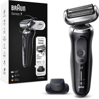 Braun Series 7 71-N1200s - Elektrisch Scheerapparaat - Met Precisietrimmer - Zwart