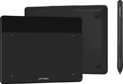XPPen Deco Fun XS - Tekentablet - 4x3 inch - Stylus 8192 Niveaus - Zwart