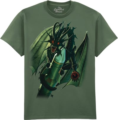 Draak Doom Dragon The Coloured House T-shirt M