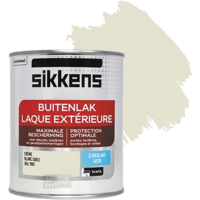 Sikkens - Sikkens Buitenlak - Zijdeglans - RAL 9001 - 0.75L