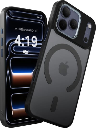 Hoesje - Geschikt voor iPhone 17 Pro - Zwart - Geschikt voor MagSafe – Slank - Shock proof - hoes