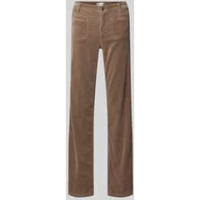 Bootcut corduroy broek met steekzakken, model 'TESS'