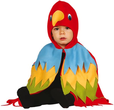 Fiestas Guirca - Baby Parrot - 18-24 maanden - Carnavalskleding - Carnaval - carnavalskleding 2027 - Carnaval kostuum