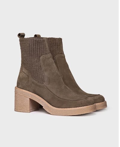 Toni Pons Praga-sy Booties Met Hak Bruin EU 41 Vrouw