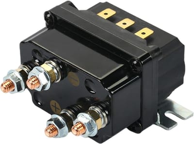 Solenoid Box voor lier 12 V | Vervangende magneetspoel voor 5000-7000 pond | ATV-lier besturingsbox met zware bedrading | Accessoires voor lier voor terreinvoertuigen